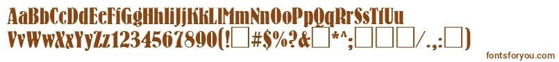 BrnC Font – Brown Fonts