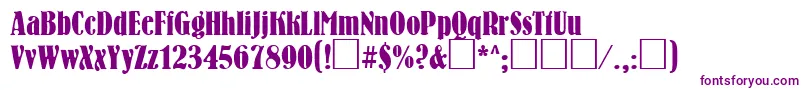 BrnC Font – Purple Fonts