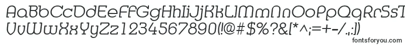 MediaItalic Font – Fonts for PixelLab