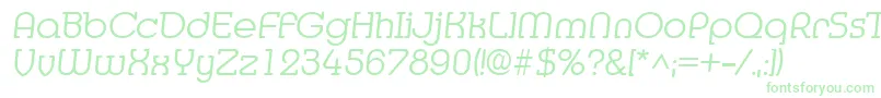 fuente MediaItalic – Fuentes Verdes