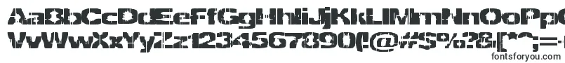Czcionka DecrepitBrk – pogrubione fonty