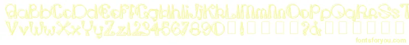 TriangleetcircleShadow Font – Yellow Fonts