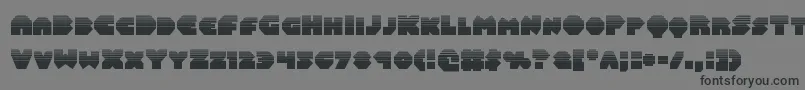 Balastaralhalf Font – Black Fonts on Gray Background