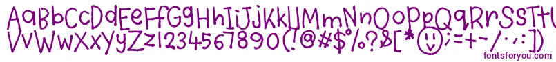 VioletyCrumble Font – Purple Fonts