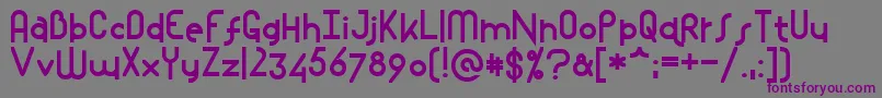 Mostlios Font – Purple Fonts on Gray Background