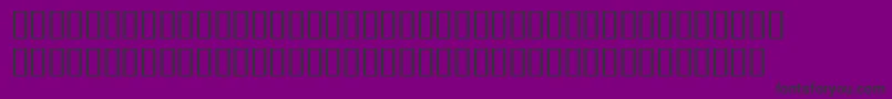 BulmerMtRegularExpert-fontti – mustat fontit violetilla taustalla