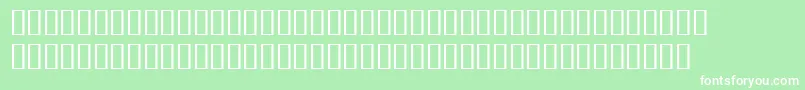 BulmerMtRegularExpert Font – White Fonts on Green Background