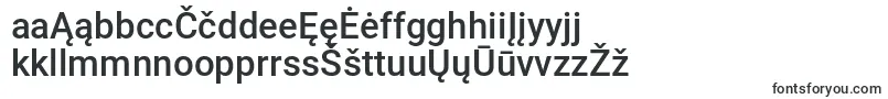 Шрифт Emissaryhalf – литовские шрифты
