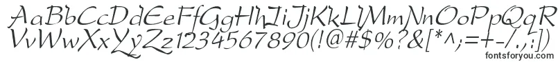Шрифт DreameroneItalic – шрифты для письма