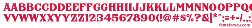 FhaNicholsonFrenchNcv Font – Red Fonts