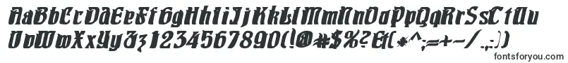 Шрифт PittoreskBoldOblique – шрифты для VK
