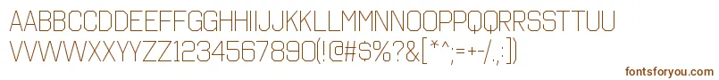 OctincollegeltRegular Font – Brown Fonts