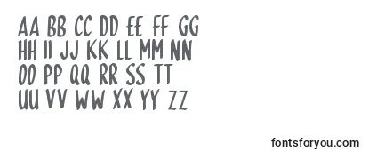 SkinnyDipping Font