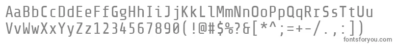 ShareTechmono Font – Gray Fonts