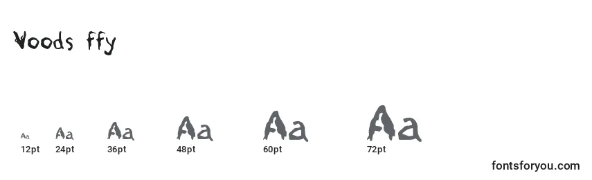 Voods ffy Font Sizes