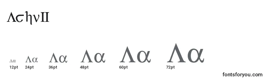 Achv2 Font Sizes