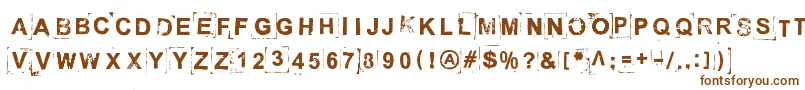 BreakOnThroughToTheOtherSide Font – Brown Fonts