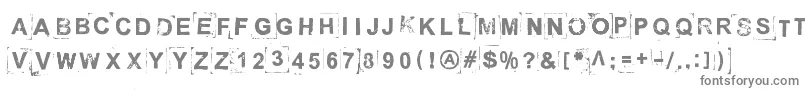 BreakOnThroughToTheOtherSide Font – Gray Fonts