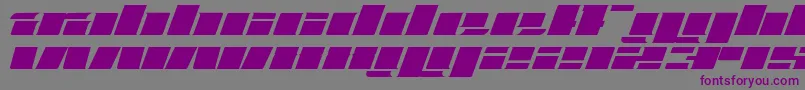 Weitere Informationen zur Fatt-Schriftart Fatt-Schriftart – Violette Schriften auf grauem Hintergrund