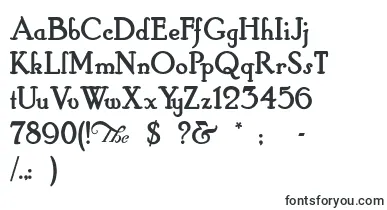 Hobbyhorse font – inscriptions In Beautiful Fonts