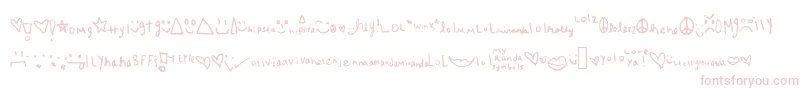 Myrandasymbols Font – Pink Fonts