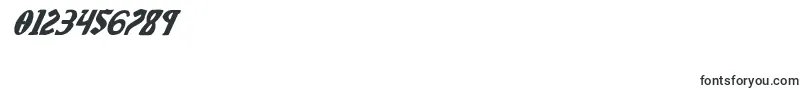 Шрифт SableLionItalic – шрифты для цифр и чисел