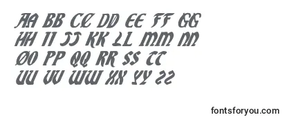 SableLionItalic-fontti