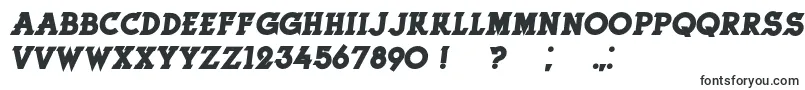 HerneBoldItalic Font – Embossed Fonts