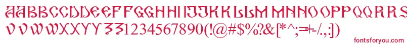 ArhaicRom Font – Red Fonts