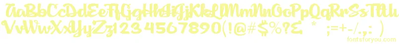 AgnesScript Font – Yellow Fonts