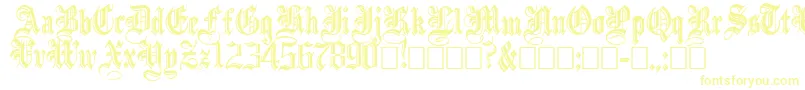 IncisedBlack Font – Yellow Fonts