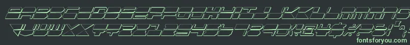 More about QuickmarkCondShadowItal Font QuickmarkCondShadowItal Font – Green Fonts on Black Background