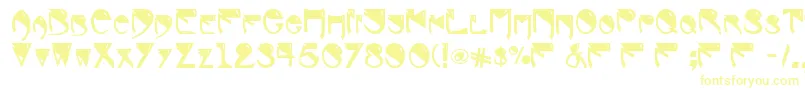 RogerDeansAbwh Font – Yellow Fonts