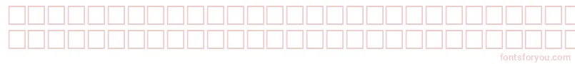 Fonte OrpheusRegular – fontes rosa em um fundo branco