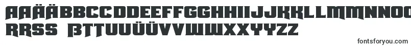 Шрифт Uniongrayexpand – немецкие шрифты