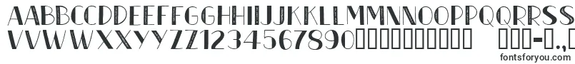 CfmetroparisienRegular Font – TTF Fonts