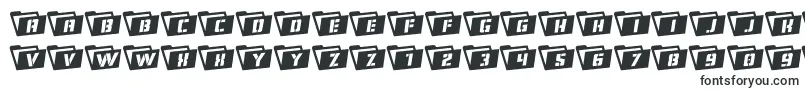 Шрифт Eyesonlyrotate – шрифты для вывесок