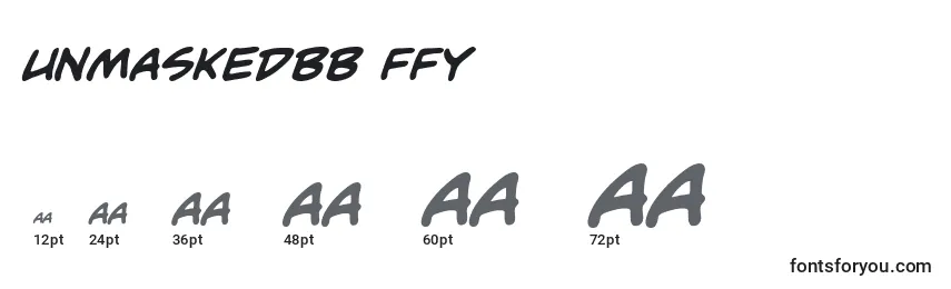 Unmaskedbb ffy Font Sizes