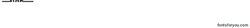 StarJediLogoMonoline Font – Fonts for Digit 2