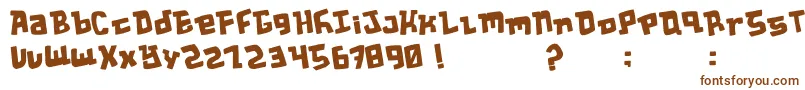 WackySpankers Font – Brown Fonts