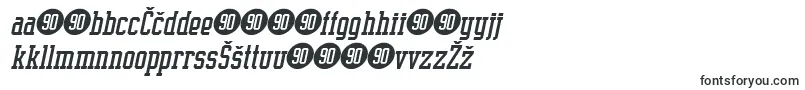 SupremeBw90Italic Font – Lithuanian Fonts