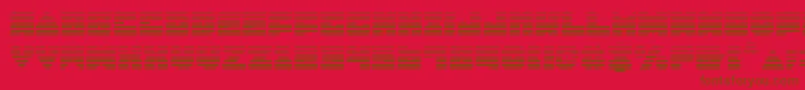LoboTommyGradient Font – Brown Fonts on Red Background