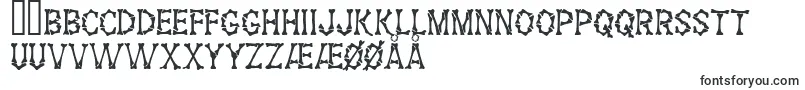 GeThemBones-fontti – tanskankieliset fontit