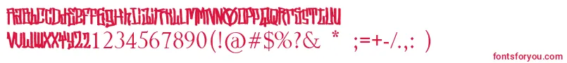 StreetVendettaDemo Font – Red Fonts