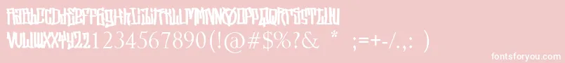 More about StreetVendettaDemo Font StreetVendettaDemo Font – White Fonts on Pink Background