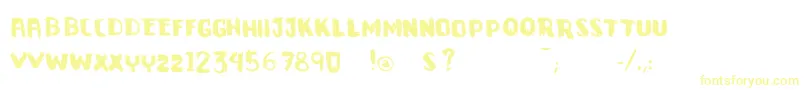 VtksDowntown Font – Yellow Fonts