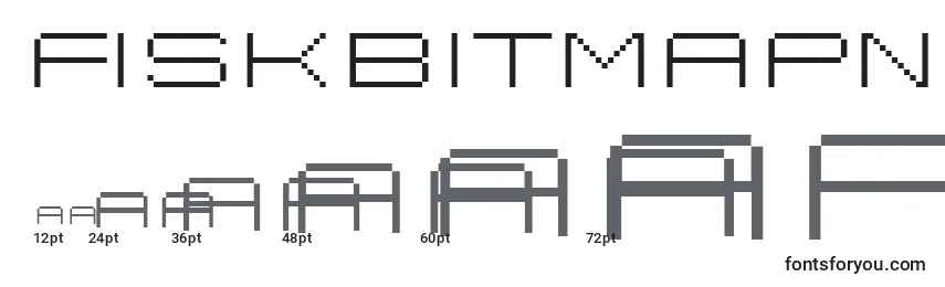 FiskBitmapNr2 Font Sizes