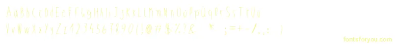 WickedChild Font – Yellow Fonts