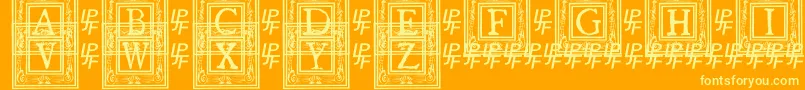 Más sobre la fuente QuanauticaleInitialsNo1 fuente QuanauticaleInitialsNo1 – Fuentes Amarillas Sobre Fondo Naranja