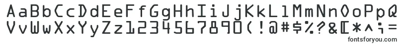 Шрифт OcraLt – шрифты, начинающиеся на O